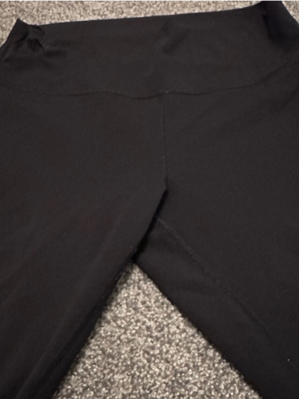 Black High-Waist Women's Leggings